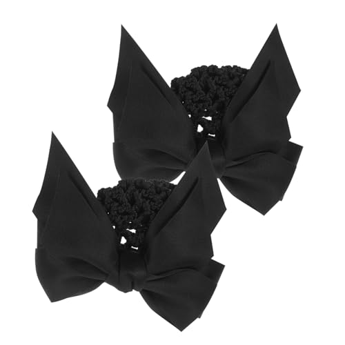 LALADEFIEE 2stücke Haarknoten Haarnetz Mit Schleife Dekorative Haarklammern Für Damen Praktische Haarnetz Clips Für Alltag Arbeit Und Besondere Anlässe LALADEFIEE 2stücke Haarknoten Haarnetz Mit Schleife Dekorative Haarklammern Für Damen Praktische Haarnetz Clips Für Alltag Arbeit Und Besondere Anlässe von LALADEFIEE