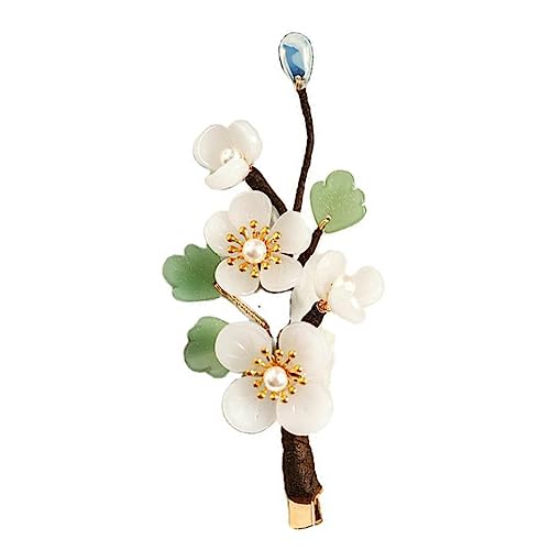 LALADEFIEE 2 Pcs Einzigartige Chinesischen Stil Haar Clip Für Frauen Floral Braut Kopfbedeckung Hochzeit Haarnadel von LALADEFIEE