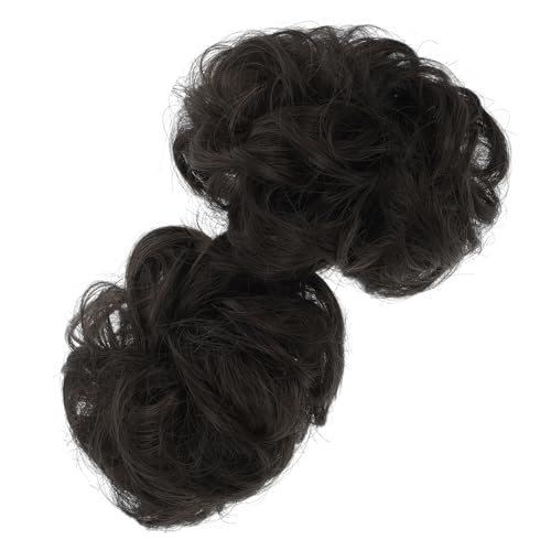 LALADEFIEE 2er Satz Haarknoten Haarteil Dutt Haarknoten-extensions Einfache Dutt-extensions Für Frauen von LALADEFIEE