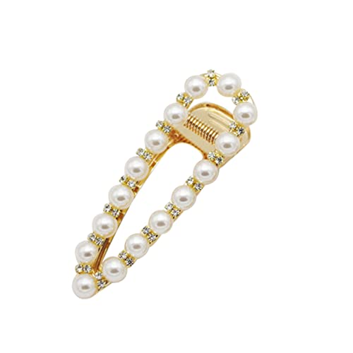 LALADEFIEE 2 Stück Perlen Haarspangen Für Frauen Hochzeits Und Brautschmuck Kunstperlen Elegantes Haarzubehör Ideal Für Festliche Anlässe Und Tägliche Styles von LALADEFIEE