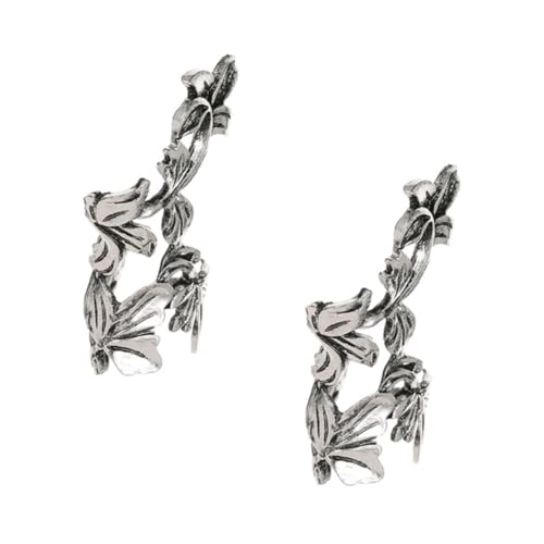 LALADEFIEE 2 Stück Vintage Ohrclips Modische Ear Ohrlöcher Leichter Clip Ohrschmuck Filigrane Baumblatt Optik Unisex Einfach Anzulegen und Vielseitig Kombinierbar LALADEFIEE 2 Stück Vintage Ohrclips Modische Ear Ohrlöcher Leichter Clip Ohrschmuck Filigrane Baumblatt Optik Unisex Einfach Anzulegen und Vielseitig Kombinierbar von LALADEFIEE