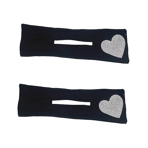 LALADEFIEE 2 Stücke Strass Herz Dutt Shaper Haar Dutt Maker Für Frauen Styling Shaper Werkzeug LALADEFIEE 2 Stücke Strass Herz Dutt Shaper Haar Dutt Maker Für Frauen Styling Shaper Werkzeug von LALADEFIEE