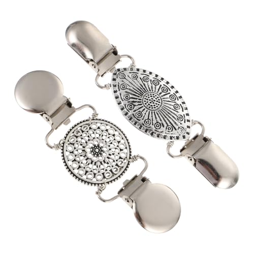 LALADEFIEE Retro Schalclip Für Damen Vintage Pullover Clips Cardigan Kragenclips Zinklegierung Langlebig Und Robust Passend Für Formelle Und Informelle Anlässe von LALADEFIEE