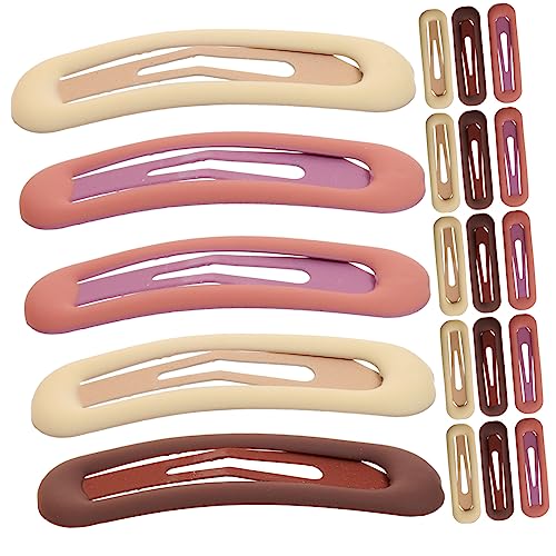 LALADEFIEE 20 Stück Glitzernde Haarspangen Aus Kunstharz Haarschmuck Im Modischen Stil Für Kinder Und Mädchen von LALADEFIEE