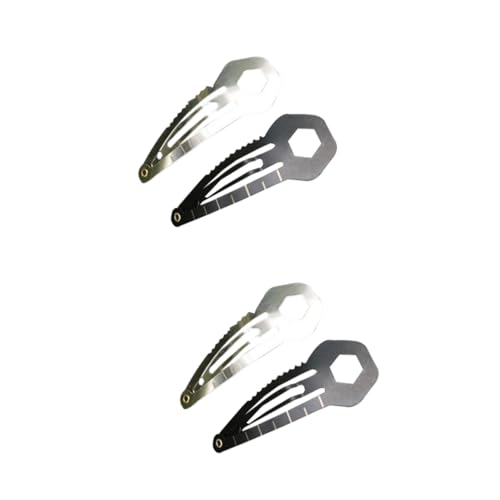 LALADEFIEE 20stücke Haarnadeln Multifunktionale Haarklammern Silber Und Schwarz Für Damen Für Diy-stile Reisen Und Notfälle von LALADEFIEE