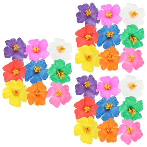 LALADEFIEE 27stücke Teiliges Boho-haarspangen Mit Simulation Von Hibiskusblüten Farbenfrohe Strand-haarclips Für Frauen Und Mädchen Haarschmuck-accessoire Für Jeden Anlass von LALADEFIEE