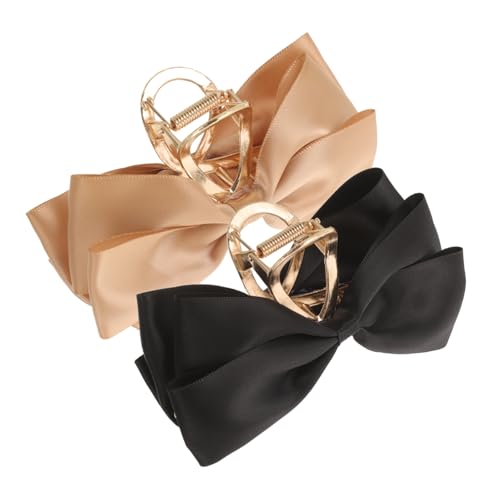 LALADEFIEE 2stücke Große Doppelseitige Haarspangen Mit Schleifen Praktische Haarklammern Für Dickes Und Für Damen Sommer-accessoire Für Alltag Und Besondere Anlässe von LALADEFIEE