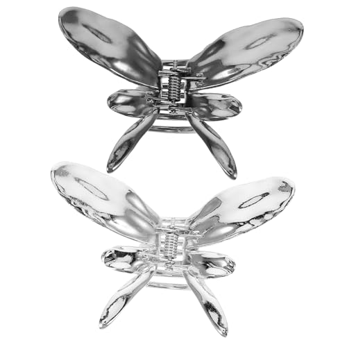 LALADEFIEE 2stücke Metall Schmetterling Haarklammern Mit Starkem Für Dickes Und Dünnes Haar Trendige Haarstyling Clips Für Damen LALADEFIEE 2stücke Metall Schmetterling Haarklammern Mit Starkem Für Dickes Und Dünnes Haar Trendige Haarstyling Clips Für Damen von LALADEFIEE