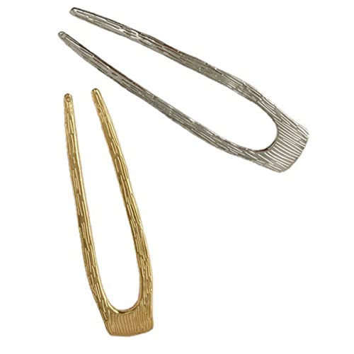 LALADEFIEE 2stücke Metall Haar Gabel Chignon Pin Für Frauen Hochsteckfrisur Haar Styling Tool Zubehör Für Party Festival Reisen Alltag LALADEFIEE 2stücke Metall Haar Gabel Chignon Pin Für Frauen Hochsteckfrisur Haar Styling Tool Zubehör Für Party Festival Reisen Alltag von LALADEFIEE