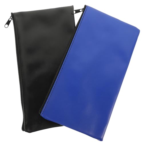 LALADEFIEE 2stücke Geldbeutel Mit Reißverschluss Vielseitige Aufbewahrungstaschen Für Bargeld Münzen Und Kosmetik Für Reisen Und Unterwegs von LALADEFIEE