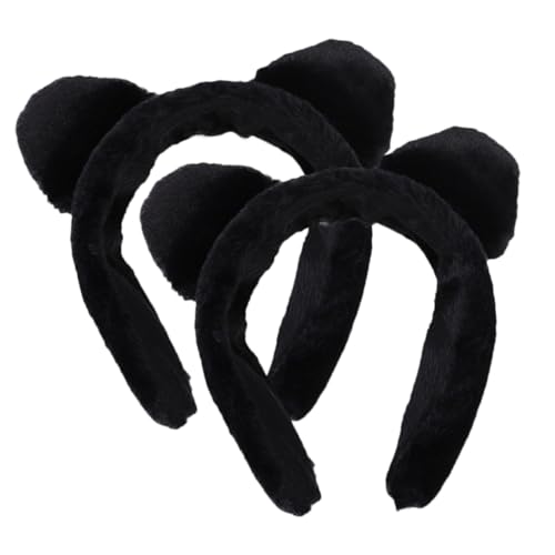 LALADEFIEE 2stücke Katzenohren Haarschmuck Plüsch Gesichtswäsche Haarschleifen Für Weiche Kopfband Für Make-up Und Pflege Waschen Gesichts Für Anwendung Von Masken von LALADEFIEE