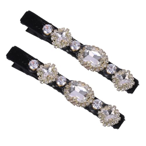LALADEFIEE 2stücke Entenschnabel Haarspangen Mit Strass Haarspangen Für Damen Glitzer Für von LALADEFIEE