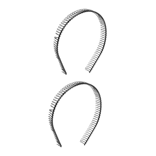 LALADEFIEE 2stücke Damen Haarband Mit Zähnen Leicht Und Für Ältere Robustem Metall Elegantem Schwarz Lange Zähne Für Sicheren von LALADEFIEE