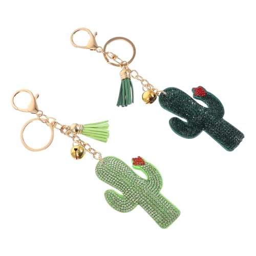 LALADEFIEE Schlüsselanhänger-Set mit Strasssteinen - für Schlüsselring Stilvolles Taschen-Accessoire für Damen von LALADEFIEE