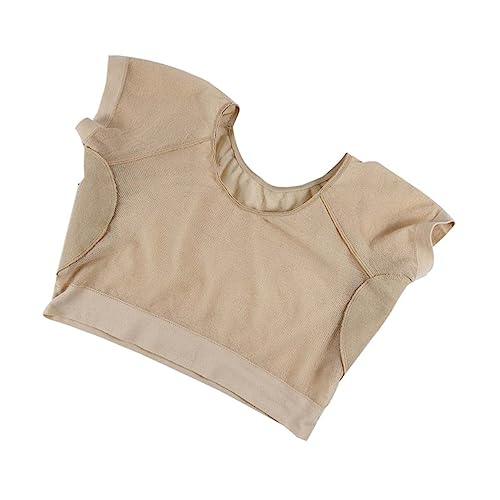 LALADEFIEE 2stücke Titel Atmungsaktive Damen Weste Mit Schweißpads Für Sommer Waschbare Und Wiederverwendbare Achselpads Gegen Starkes Schwitzen Für Outdoor-aktivitäten Und Sport von LALADEFIEE