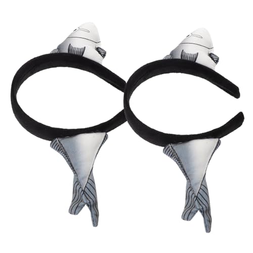 LALADEFIEE 2stücke Fisch Haarreif Lustige Tier Kostüm Accessoires Für Partys Halloween Und Rollenspiele Leicht Und Dekorativ Für Unvergessliche Fotos von LALADEFIEE