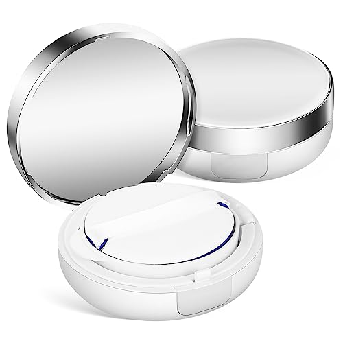 LALADEFIEE 2stücke Leere Puderboxen Nachfüllbare Puderbehälter Aufbewahren Von Make-up Puder Körperpuder Und Talkumpuder Tragbar Für Reisen Geeignet Für Frauen Teenager Und Mädchen von LALADEFIEE