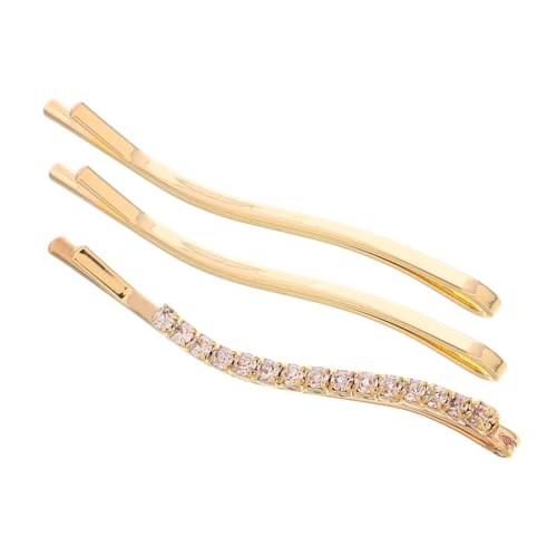 LALADEFIEE 3stücke Teiliges Strass Haarnadeln Für Frauen Elegante Bobby Mit Glitzersteinchen Für Sichere Frisuren Und Stilvolle Akzente Für Hochzeiten Und Besondere Anlässe von LALADEFIEE