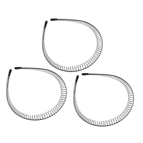 LALADEFIEE 3stücke Teiliges Haarschmuck Schwarze Lacke Haardurchzüge Mit Zähnen Für Praktische Und Stilvolle Haarreifen Für Hochzeiten Und Partys von LALADEFIEE