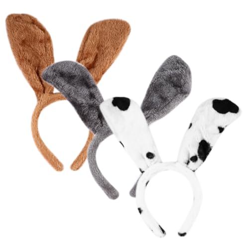 LALADEFIEE Weihnachts-haarreif Mit Hundeohren Kreativer Kopfschmuck Leicht Und Bequem Für Weihnachts-party-accessoires Und Foto-requisiten von LALADEFIEE