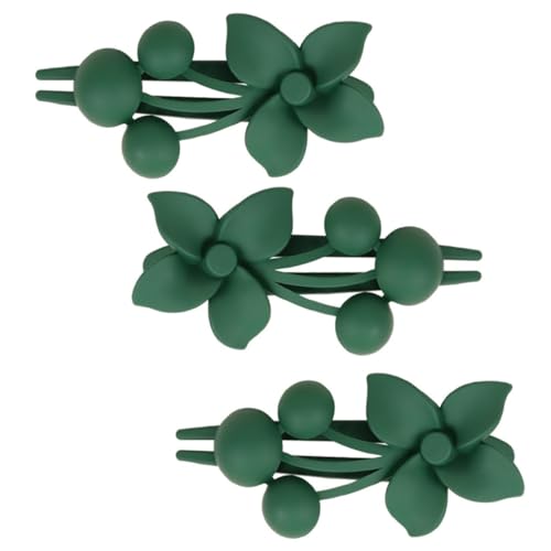 LALADEFIEE 3Stücke Haarspangen für Damen Flache Haarklammern im Französischen Stil für Dünnes Haar und Festliche Anlässe Haar Accessoire von LALADEFIEE