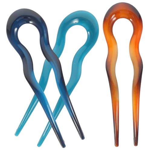 LALADEFIEE Französische Haarnadeln Für Dutts U-förmige Haargabeln Vintage-haarknotenstäbe Chignon-nadeln Haarschmuck Für Frauen von LALADEFIEE