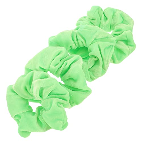 LALADEFIEE Elegante Fluoreszierende Haargummis 4er-pack Elastische Haarbänder Für Frauen Und Mädchen von LALADEFIEE