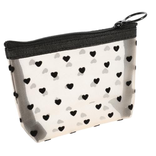 LALADEFIEE Kosmetik-Reisetasche Multifunktionale Organizer-Tasche Tragbar Wiederverwendbar für Unterwegs Hand-Make-up-Tasche Täglicher Gebrauch Nylon-Reisetasche von LALADEFIEE