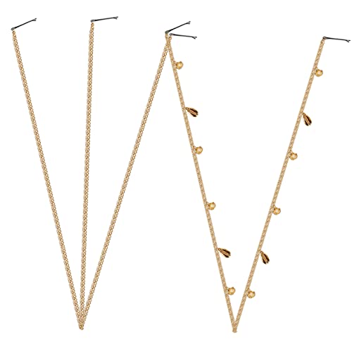 LALADEFIEE 5stücke Teiliges Set Tassel Haarclips Und Haarketten Haarschmuck Für Und Mädchen Für Partys Und Festliche Anlässe Verleiht Ihrem Look Gewisse Etwas von LALADEFIEE