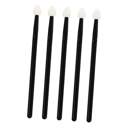 LALADEFIEE 5 Stück Teiliges Silikon Lidschatten Pinselset Multifunktionale Tragbare Augen Make Up Pinsel mit Weichem Griff für Hauttypen Einfache Anwendung Geschenkidee für Make Up LALADEFIEE 5 Stück Teiliges Silikon Lidschatten Pinselset Multifunktionale Tragbare Augen Make Up Pinsel mit Weichem Griff für Hauttypen Einfache Anwendung Geschenkidee für Make Up von LALADEFIEE