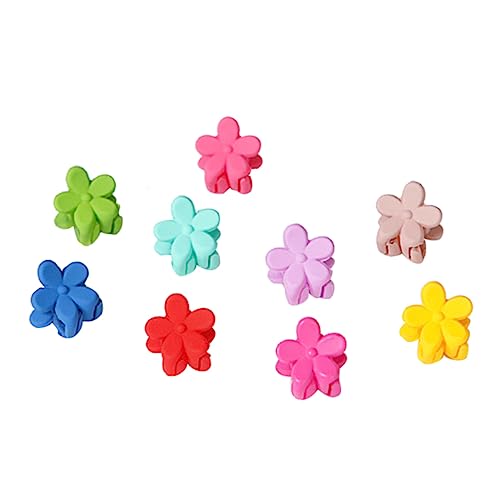 LALADEFIEE 50 Stück Mädchen Matte Mini Haarklammern mit Blumenmotiv Bunte Haarschmuckzubehör für und Dicke Haare für Geburtstagsfeiern und Feiertage Zufällige Farbe Zufällige Farbe von LALADEFIEE
