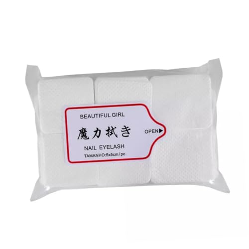 LALADEFIEE 540blätter Nagel Make-up Entladung Wattestäbchen Wischwatte Baumwolle Wattestäbchen Reinigungswerkzeug Für Haut Nägel Klebstoffflasche Entferner Kleberentfernung Weiß von LALADEFIEE