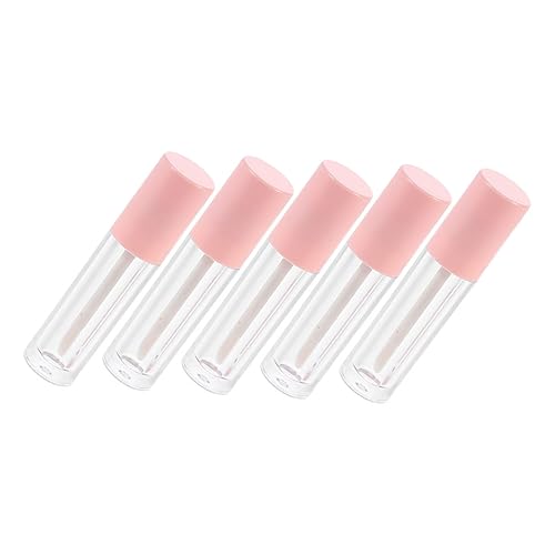 LALADEFIEE 5stücke Nachfüllbare Lip-gloss Diy Tuben Leere Lipgloss Flasche Reusable Aufbewahrungstube Kosmetikbehälter Für Lippenstift Lippenöl Und Lippenfarbe von LALADEFIEE