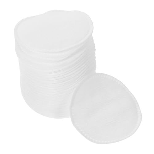 LALADEFIEE 100% reine Baumwollpads runde Baumwollpads für das Gesicht 60 Stück sanftes Peeling Make-up-Entferner Beauty-Tool von LALADEFIEE