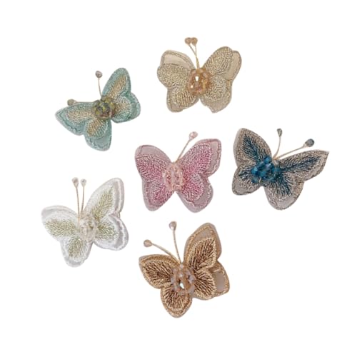 LALADEFIEE 6st Frauen Kopfschmuck Babyclips Für Haare Schmetterlingshaarspangen Schmetterlingshaarnadeln Haarschmuck Für Babys Glitzer-haarschmuck Haarspangen Für Damen Haarklammer LALADEFIEE 6st Frauen Kopfschmuck Babyclips Für Haare Schmetterlingshaarspangen Schmetterlingshaarnadeln Haarschmuck Für Babys Glitzer-haarschmuck Haarspangen Für Damen Haarklammer von LALADEFIEE