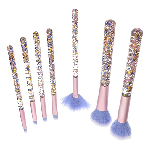 LALADEFIEE 7stücke Teiliges Kosmetikpinsel Hochwertige Make-up-werkzeuge Für Frauen Für Augen Und Lippen Für Anfänger Und Profis von LALADEFIEE