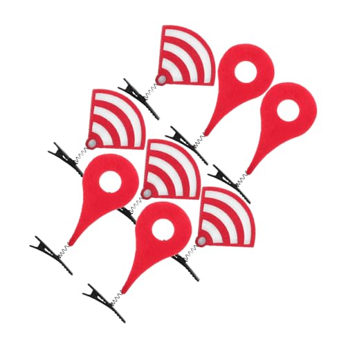 LALADEFIEE 8stücke Teiliges Kreative Haarspangen Für Mädchen Lustige Haarschmuck Accessoires Für Partys Haarclips Für Vielseitige Stylings Und Besondere Anlässe von LALADEFIEE