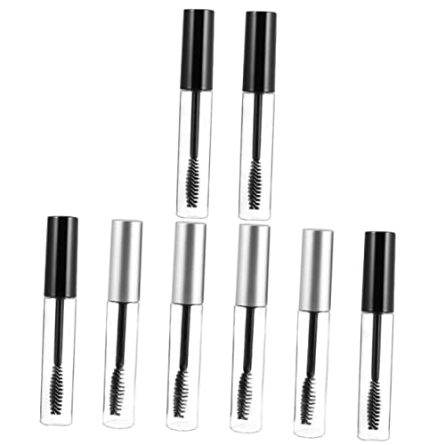 LALADEFIEE Leere Mascara-flasche Nachfüllbare Flaschen Transparenter Behälter Runder Form Sicher Und Auslaufsicher Für Wimpernwachstumsflüssigkeit von LALADEFIEE