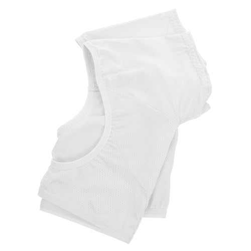 LALADEFIEE Achselschweißpads Für Damen Atmungsaktiv Polyester Schweißabsorbierend Unterhemd Achselweste von LALADEFIEE