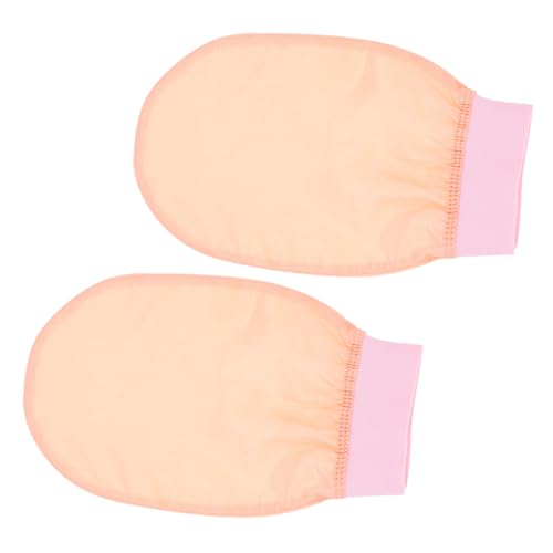 LALADEFIEE Badehandschuhe Für Damen Peeling-fäustlinge Peeling-peeling Hautreinigungs-fäustlinge Badehandschuhe von LALADEFIEE