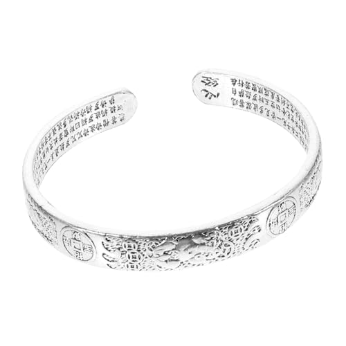 LALADEFIEE Armreif Aus Legierung Im Vintage-stil Personalisierter Offener Armreif Für Damen Tragbarer Mit Öffnungsdesign Passend Zu Kleidung Und Kostümen von LALADEFIEE