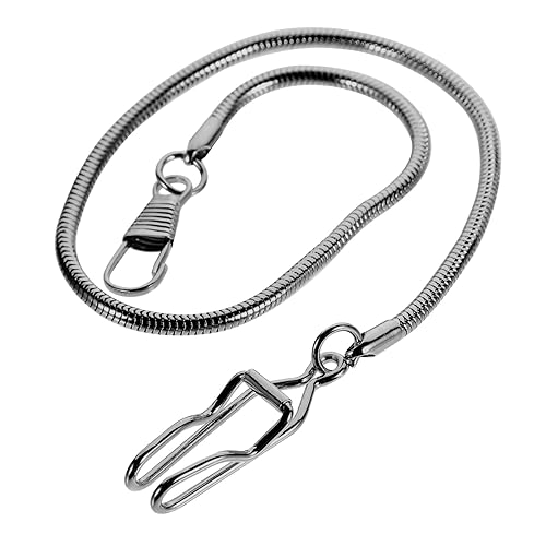 LALADEFIEE Clip Taschenuhr Kette Legierung Metallkette für Herren Langlebiges Taschenuhr Zubehör Tragbar und für Alltag und Besondere Anlässe LALADEFIEE Clip Taschenuhr Kette Legierung Metallkette für Herren Langlebiges Taschenuhr Zubehör Tragbar und für Alltag und Besondere Anlässe von LALADEFIEE