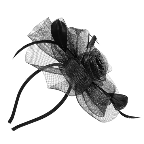 LALADEFIEE Fascinator-stirnband Für Damen Hochzeitshut Bankett-kopfschmuck Teeparty-accessoire Haar-schmuck Langlebig Und Leicht von LALADEFIEE