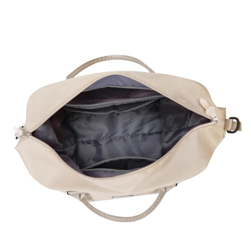 LALADEFIEE Große Reisetasche Für Damen Sporttasche Mit Schuhfach Tragbare Fitnesstasche Für Reisen Wochenendtrip Mit Nass Trocken Trennung Für Fitnessstudio Und Urlaub von LALADEFIEE