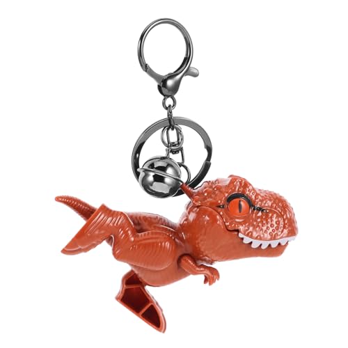 LALADEFIEE Dinosaurier-schlüsselanhänger Cartoon-Tier Schlüsselring Hänge Anhänger An Tasche Rucksack von LALADEFIEE