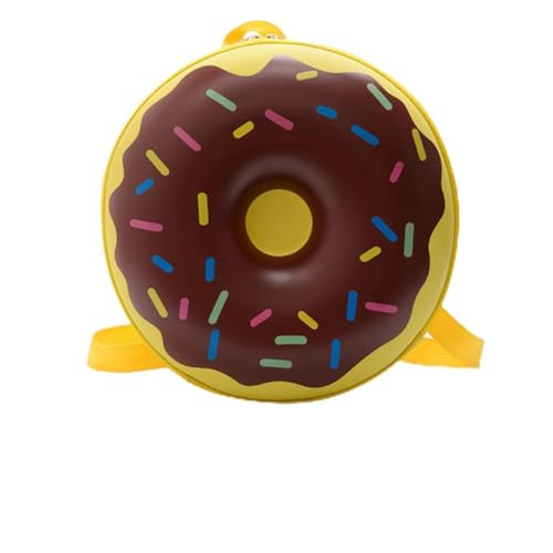 LALADEFIEE Donut Rucksack Kinder Tasche Tragbar Verstellbar Aufbewahrungstasche Jungen Mädchen von LALADEFIEE
