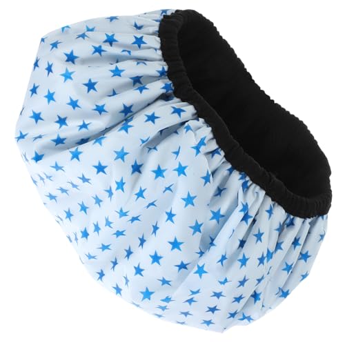 LALADEFIEE Dreilagige Duschhaube Für Damen Wiederverwendbare Badekappe Mit Dekorativem Design Für Haar Schnelltrocknendes Mikrofasermaterial Wasserabweisend Und Vielseitig Einsetzbar von LALADEFIEE