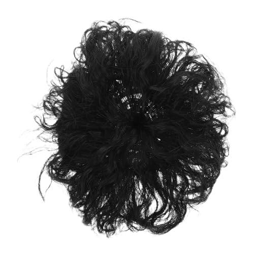 LALADEFIEE Echthaar Topper Damen Lockiges Toupet Mit Clip-in-haarverlängerungen Haarteil Unsichtbar Für Dünne Haare von LALADEFIEE