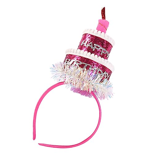 LALADEFIEE Entzückende Jungen Und Mädchen Party Haar Hoop Geburtstag Stirnband Dekorative Kopfbedeckung von LALADEFIEE