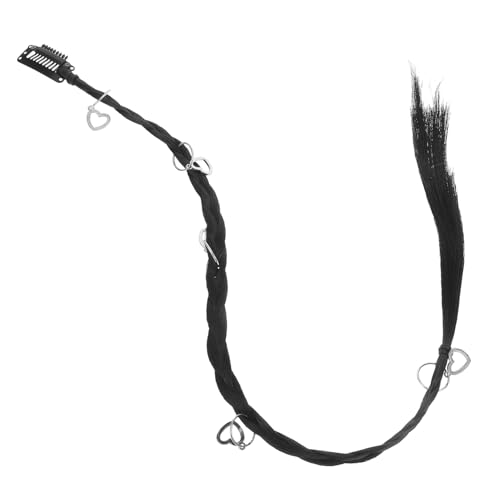 LALADEFIEE Dreadlocks Extensions Für Frauen Synthetische Geflochtene Ponytail-extensions Clip Haarschmuck Für Mädchen Vielseitige Haaraccessoires Für Partys Und Freizeit von LALADEFIEE